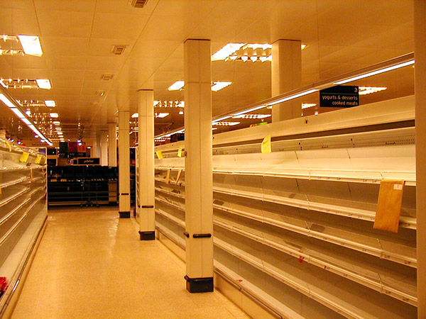 Sainsbury-Oswestry internal column casings Row